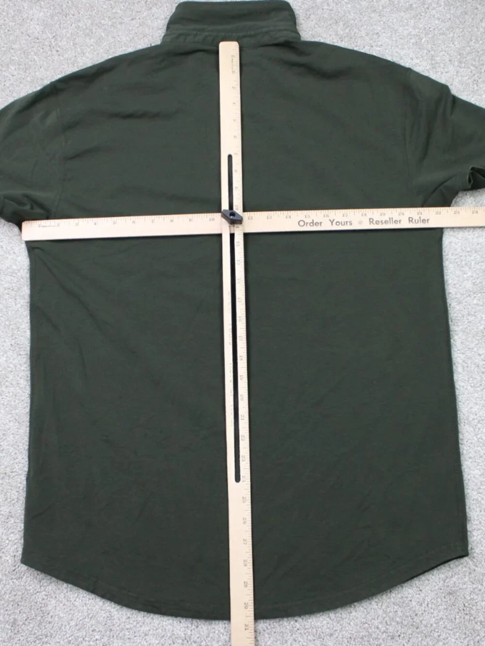 BYLT Lux Polo Shirt Mens XL Green XDC Drop Cut Stretch Short Sleeve Pullover